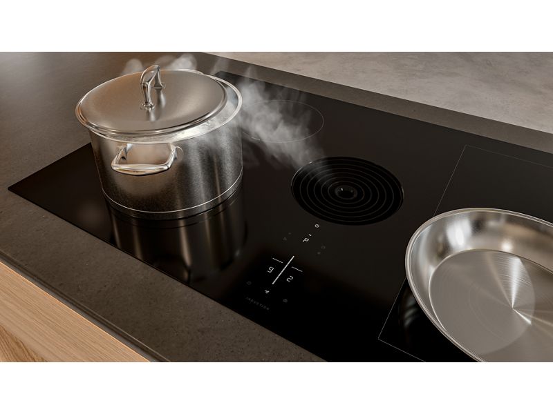 36" KitchenAid NextGen Induction Downdraft Cooktop with Bridge XL Even-Heat Zone - KCID936SBL