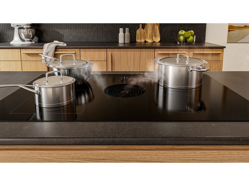 36" KitchenAid NextGen Induction Downdraft Cooktop with Bridge XL Even-Heat Zone - KCID936SBL