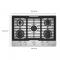 30" KitchenAid Gas-on-Metal Cooktop with 5 Versatile Burners - KCGK330SSS