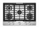 30" KitchenAid Gas-on-Metal Cooktop with 5 Versatile Burners - KCGK330SSS