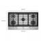 36" KitchenAid Gas-on-Metal Cooktop with 5 Versatile Burners - KCGK336SSS