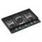 30" KitchenAid Gas-on-Metal Cooktop with an Integrated Wok Grate - KCGK730SJP