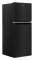 24" Whirlpool 11.6 Cu. Ft. Top-Freezer Refrigerator In Black - WRT312CZJB