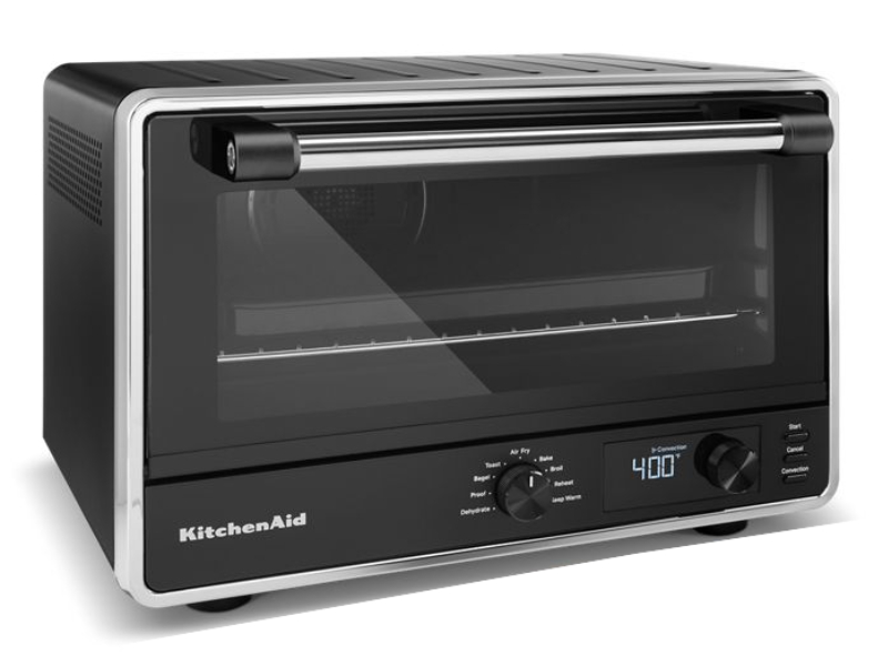 17" KitchenAid 0.74 Cu. Ft. Digital Countertop Oven with Air Fry - KCO124BM
