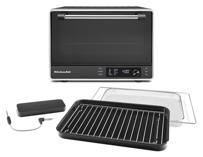 19" KitchenAid Dual Convection Countertop Oven with Air Fry - KCO224BM