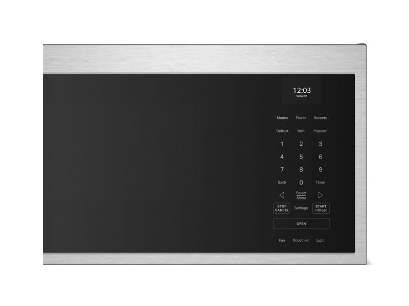 30" KitchenAid Over the Range 1.1 Cu. Ft. Smart Low Profile Microwave with Dual Fan Ventilation - YKMML550RPS