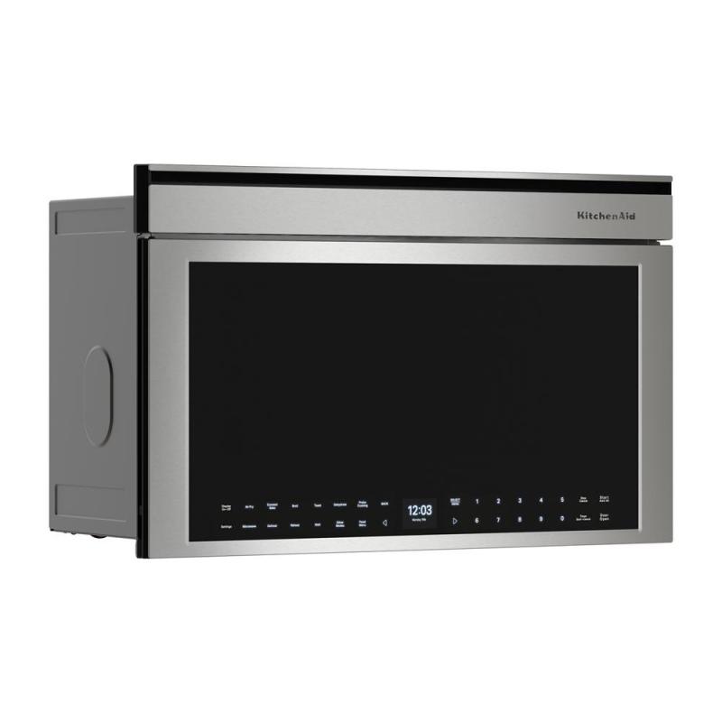 30" KitchenAid Built-In More-in-One Convection Microwave Oven with Air Fry Mode - YKMBT730SPS