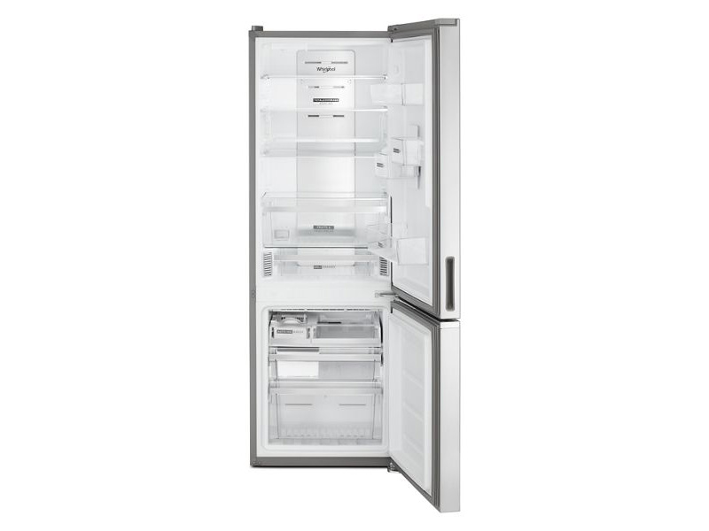 24" Whirlpool 12.9 Cu. Ft. Fingerprint Resistant Stainless Steel Bottom Freezer Refrigerator - WRB543CMJZ