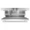 42" Kitchenaid 24.2 Cu. Ft. Built-In French Door Bottom Mount Refrigerator - KBFN542SPS