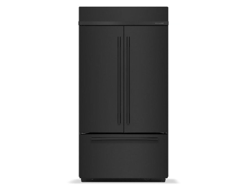 42" Kitchenaid 24.2 Cu. Ft. Built-In French Door Bottom Mount Refrigerator - KBFN542SBE