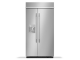42" Kitchenaid 25.1 Cu. Ft. Built-In Side-by-Side Refrigerator - KBSD742SPS