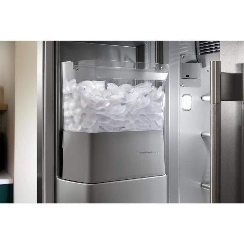 36" Kitchenaid 20.8 Cu. Ft. Built-In Side-by-Side Refrigerator - KBSD736SPS