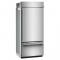 36" KitchenAid 20.8 Cu. Ft. Built-In Bottom Mount Refrigerator with Platinum Interior - KBBR336SPS