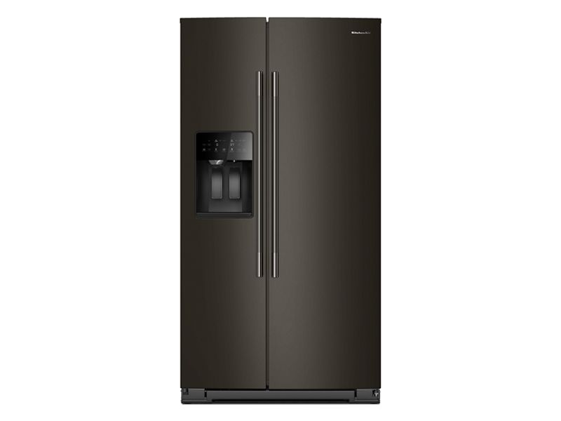 36" KitchenAid 20.8 Cu. Ft. Counter-Depth Side-by-Side Refrigerator - KRSC536RBE