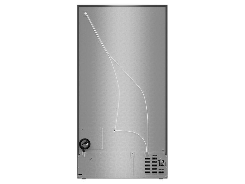 36" KitchenAid 20.8 Cu. Ft. Counter-Depth Side-by-Side Refrigerator - KRSC536RJP