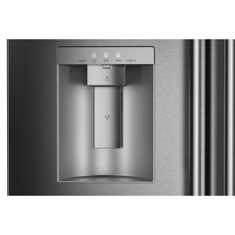 36" KitchenAid 30 cu. ft. French Door Refrigerator with Exterior Water and Ice - KRFF436SBE