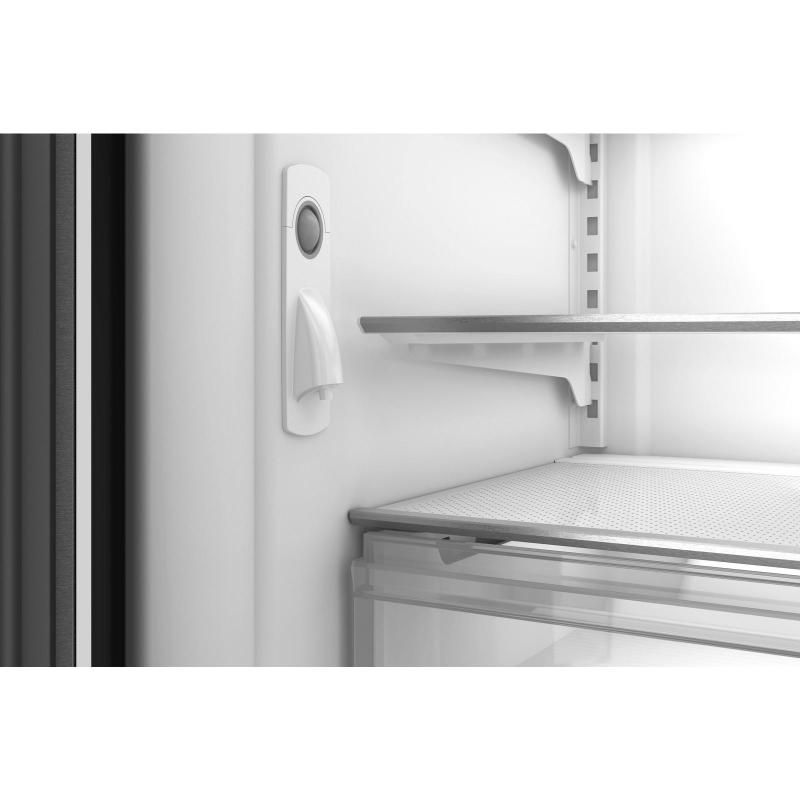 36" KitchenAid 25 Cu. Ft. Standard-Depth French Door Refrigerator - KRFF136SPS