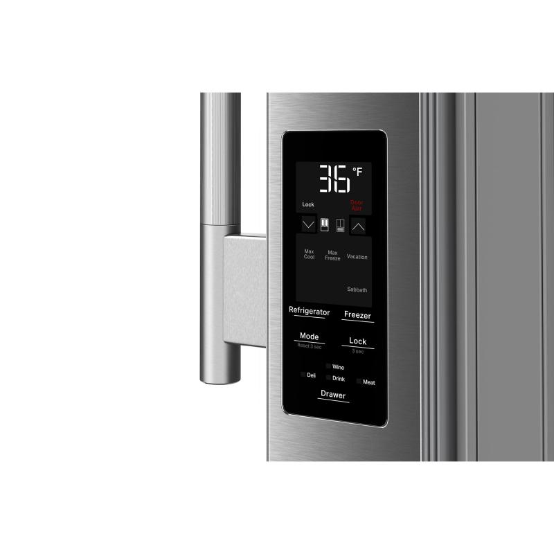 KitchenAid 29 cu. ft. French Door Refrigerator with Exterior Water - KRMF436SPS