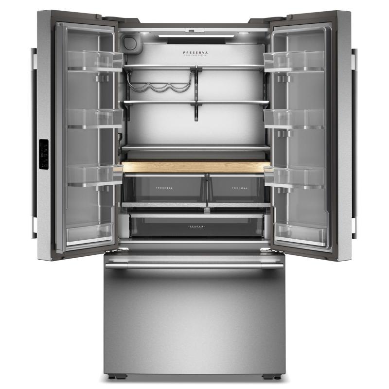 36" Kitchenaid Counter-Depth French Door Refrigerator with Internal Water Dispenser - KRFC336SPS