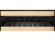 24" KitchenAid Undercounter Wine Cellar with Full-Extension Wood Front Racks - KUWR524SPS