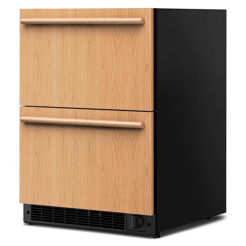 24" KitchenAid Panel-Ready Undercounter Double-Drawer Refrigerator/Freezer - KUCT524SPA