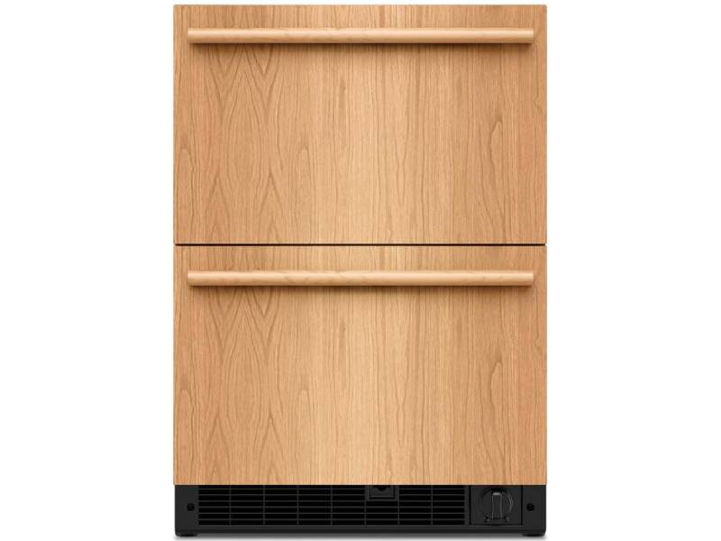 24" KitchenAid Panel-Ready Undercounter Double-Drawer Refrigerator/Freezer - KUCT524SPA