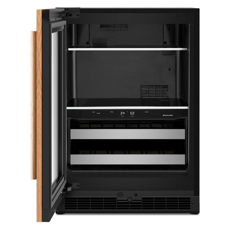 24" KitchenAid Panel-Ready Beverage Center - KUBL524SPA