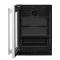 24" KitchenAid Undercounter Refrigerator with Glass Door - KURL324SSB