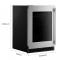 24" KitchenAid Undercounter Refrigerator with Glass Door - KURL324SSB