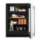 24" KitchenAid Undercounter Refrigerator with Glass Door - KURR324SSB