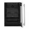 24" KitchenAid Undercounter Refrigerator with Glass Door - KURR324SSB