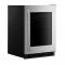 24" KitchenAid Undercounter Refrigerator with Glass Door - KURR324SSB
