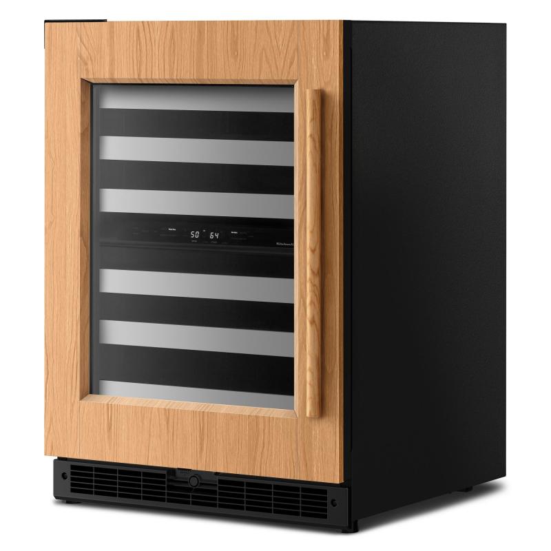 24" KitchenAid Panel-Ready Undercounter Wine Cellar - KUWL324SPA