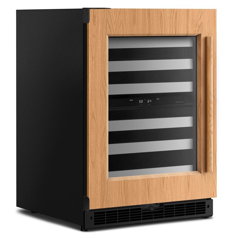 24" KitchenAid Panel-Ready Undercounter Wine Cellar - KUWL324SPA