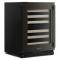 24" KitchenAid Undercounter Wine Cellar with Full-Extension Wood-Front Racks - KUWL524SBE