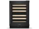 24" KitchenAid Undercounter Wine Cellar with Full-Extension Wood-Front Racks - KUWR524SBE