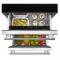 24" KitchenAid Stainless Steel Undercounter Double-Drawer Refrigerator - KURT524SSB