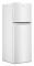 24" Whirlpool 12.9 Cu. Ft. Top Freezer Refrigerator In White - WRT313CZLW