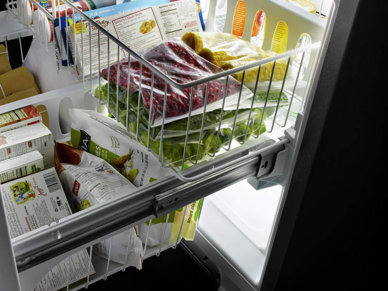 33" Whirlpool 22 Cu. Ft. Wide French Door Refrigerator in White - WRFF5333PW