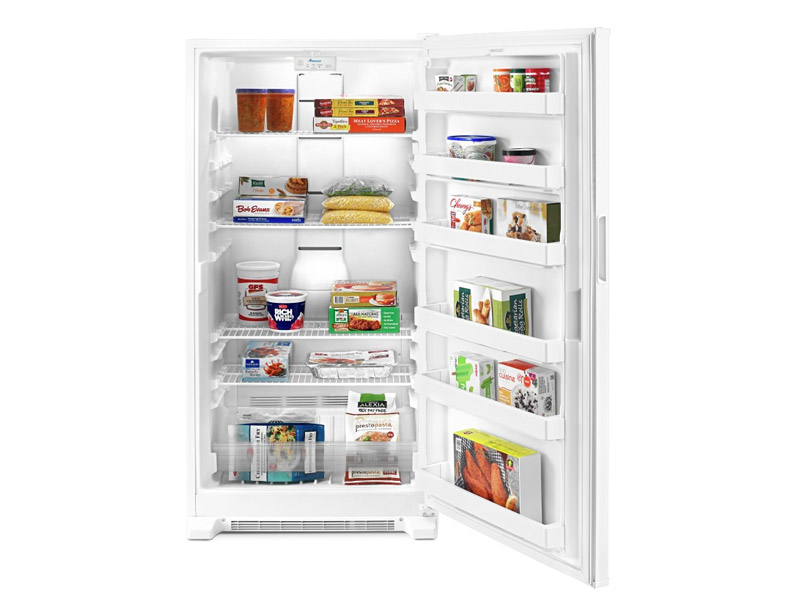 34" Amana 20 Cu. Ft. Upright Freezer With Revolutionary Insulation - AZF33X20DW
