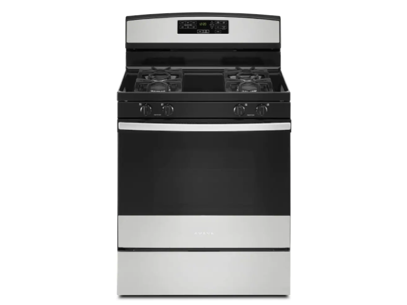 30" Amana Gas Range with Large Oven Capacity - AGR6603SMS