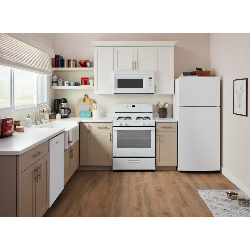 30" Amana 19 Cu. Ft. Wide Garage Ready Top-Freezer Refrigerator - ARTX2419SW