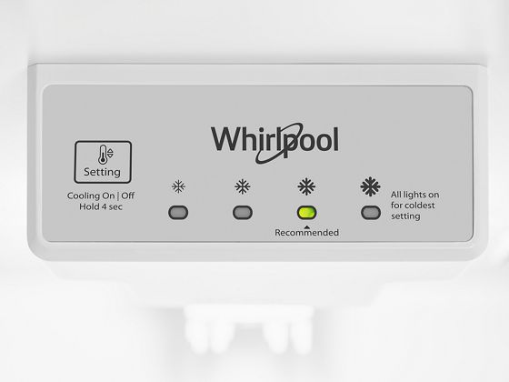 28" Whirlpool 16.6 Cu. Ft. Top-Freezer Refrigerator - WRTX5328PM