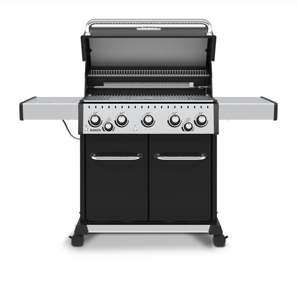 Broil King Baron 590 Pro Liquid Propane Grill with 5 Stainless Steel Dual-Tube Burners - 876244 LP