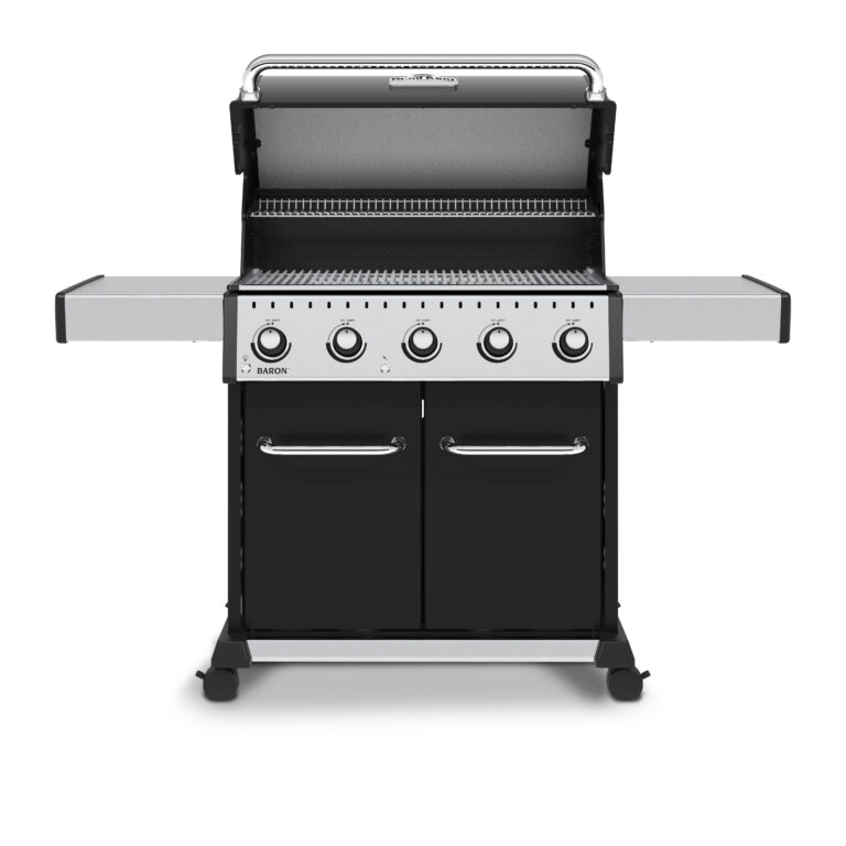 Broil King Baron 520 Pro Liquid Propane Grill with 5 Stainless Steel Dual-Tube burners - 876214 LP