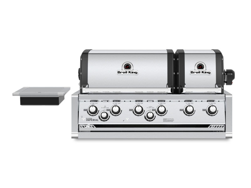 Broil King Imperial S 690 Built-in Liquid Propane Grill with 6 Stainless Steel Dual-Tube Burners - 957084 LP