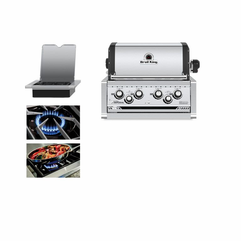 Broil King Imperial S 490 Built-in Liquide Propane Gas Grill with 4 Stainless Steel Dual-Tube Burners - 956084 LP
