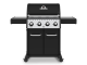 Broil King Crown 410 Natural Gas Grill with 4 Stainless Steel Dual-Tube Burners - 865057 NG
