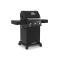 Broil King Crown 310 Liquide Propane Grill with 3 Stainless Steel Dual-Tube Burners - 864054 LP