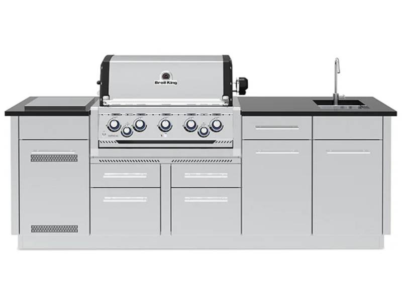 Broil King Outdoor Kitchen Imperial S 590iE Island Grill - 896847E NG